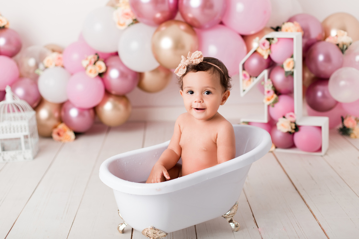 ideia de decoração de Smash the Cake