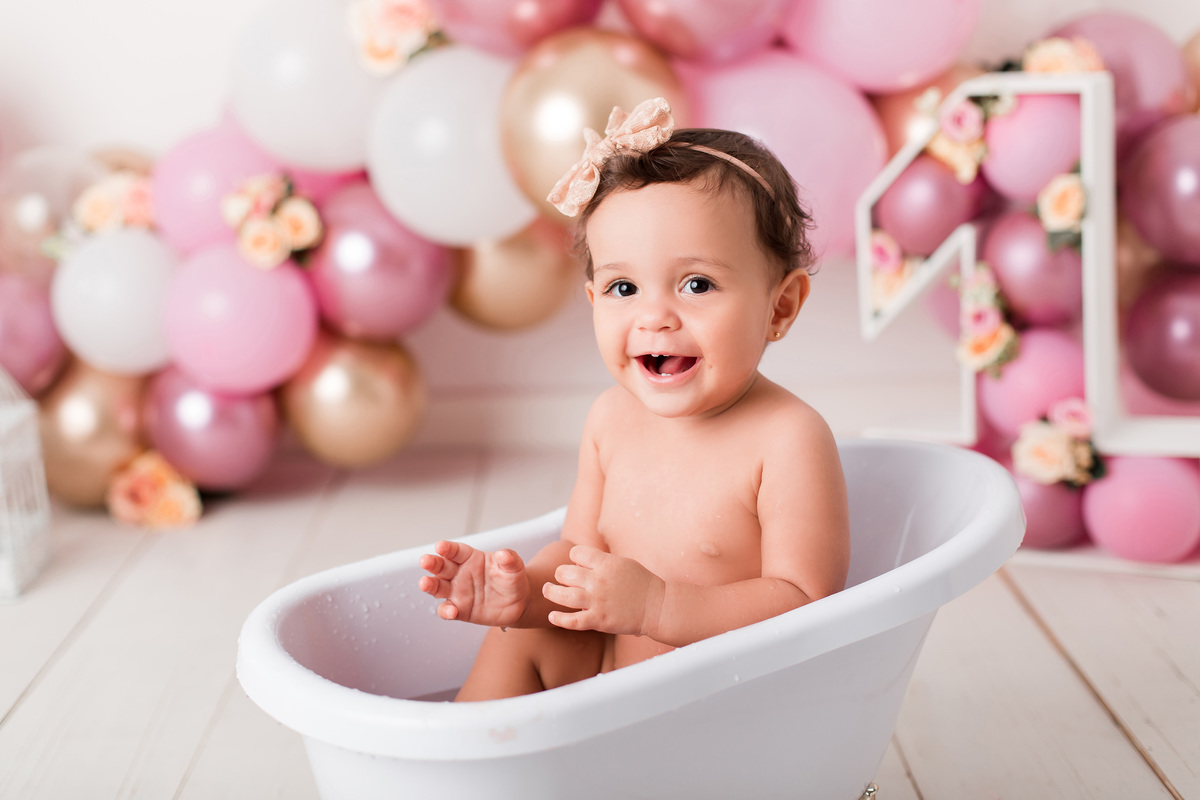 ideia de decoração de Smash the Cake