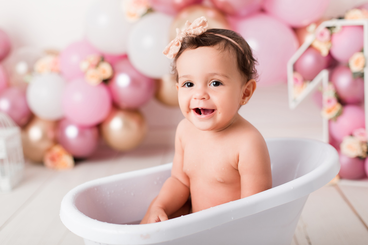 ideia de decoração de Smash the Cake