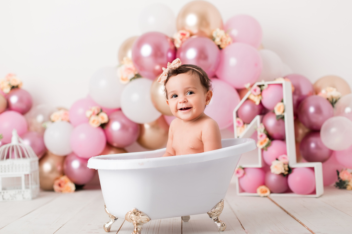 ideia de decoração de Smash the Cake