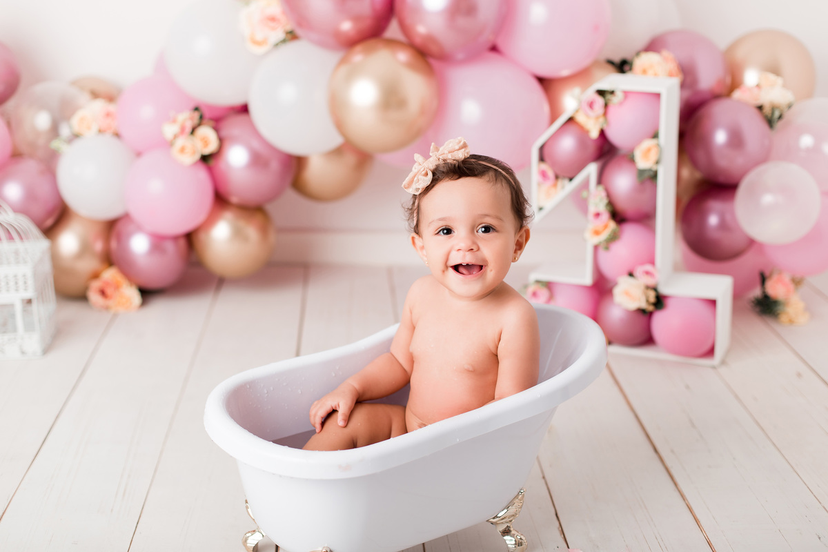 ideia de decoração de Smash the Cake