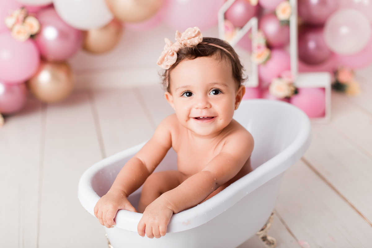 ideia de decoração de Smash the Cake