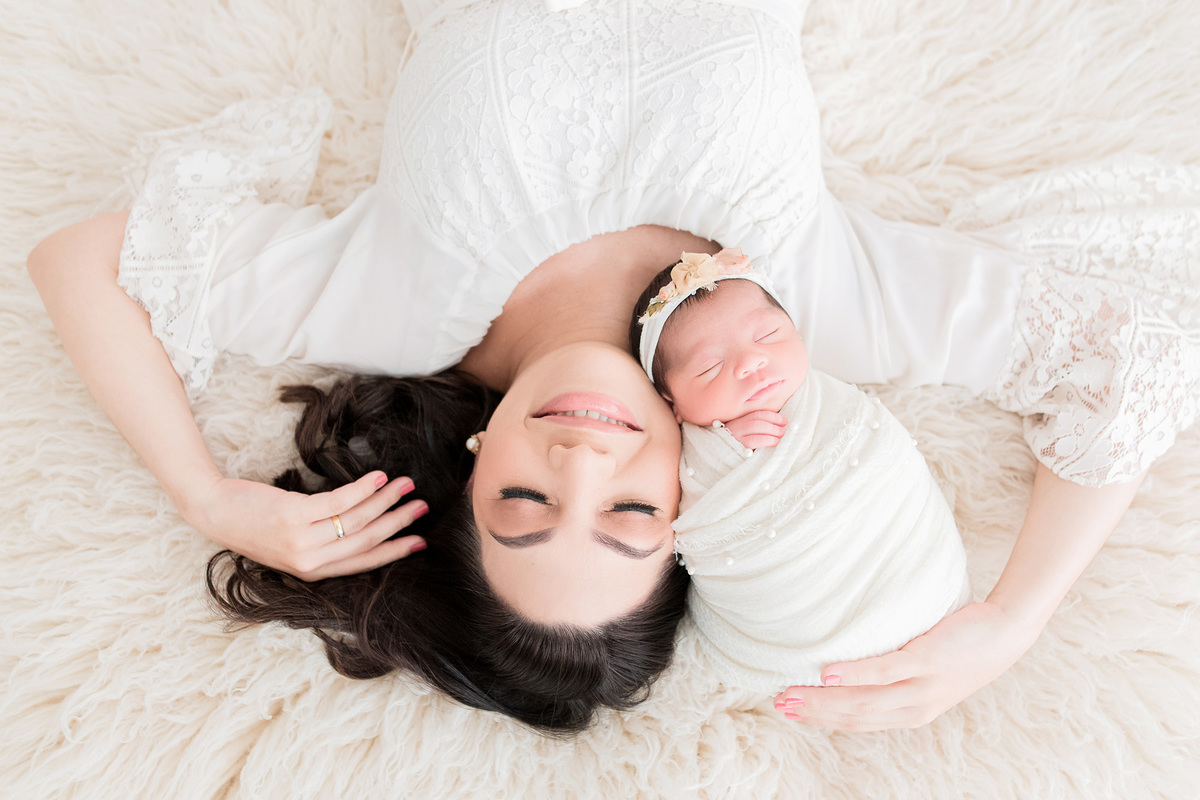 Ensaio newborn em família