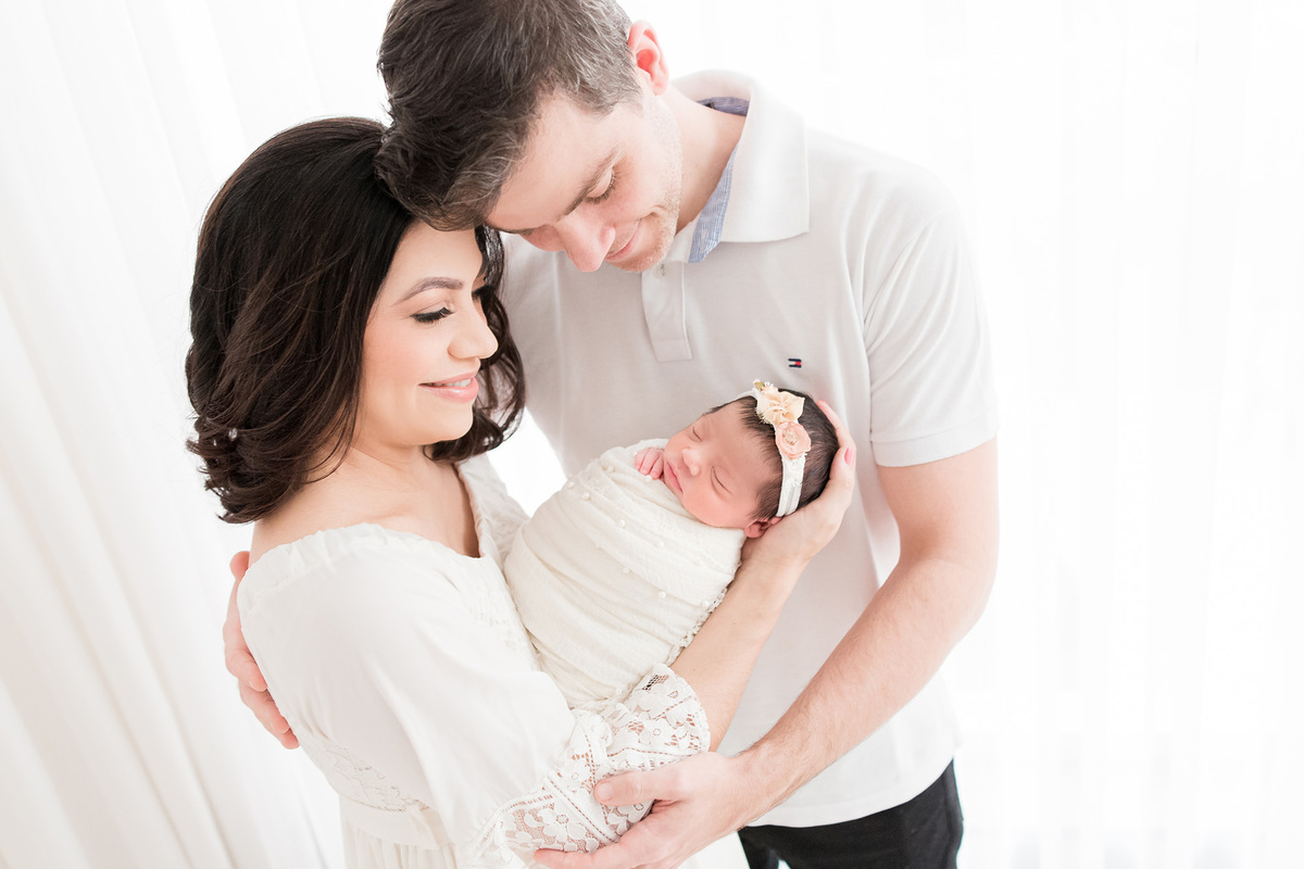 Ensaio newborn em família