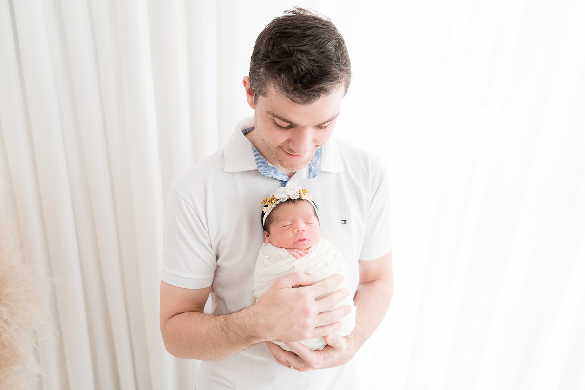 Ensaio newborn em família