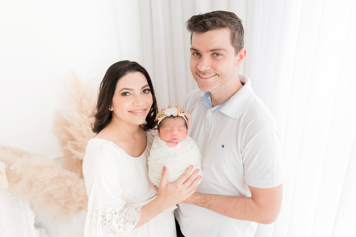 Ensaio newborn em família