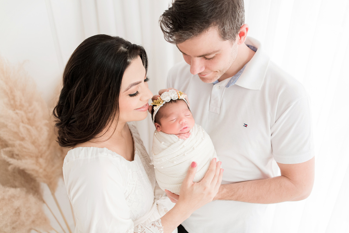 Ensaio newborn em família