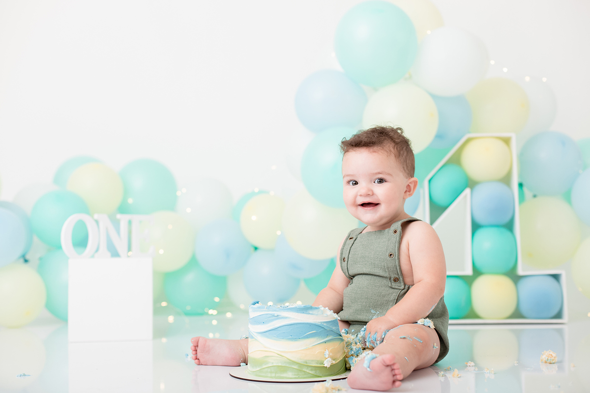 Decoração de Smash the Cake