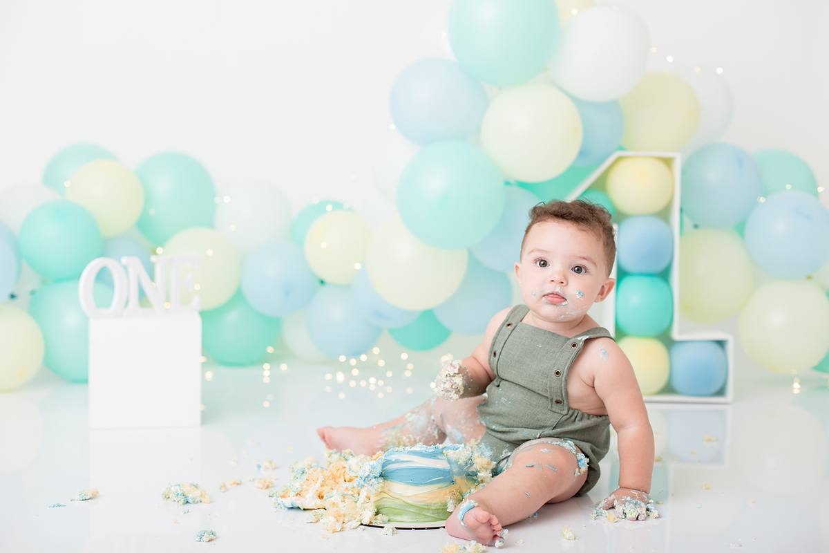 Decoração de Smash the Cake