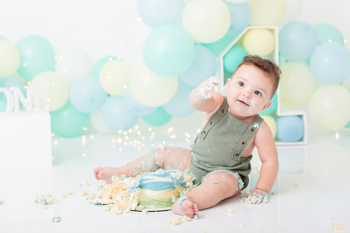 Decoração de Smash the Cake