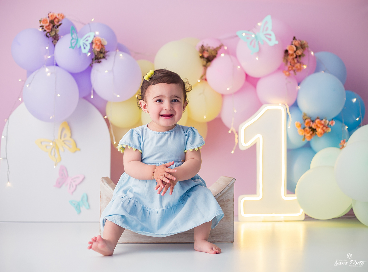 Smash the cake Jardim encantado