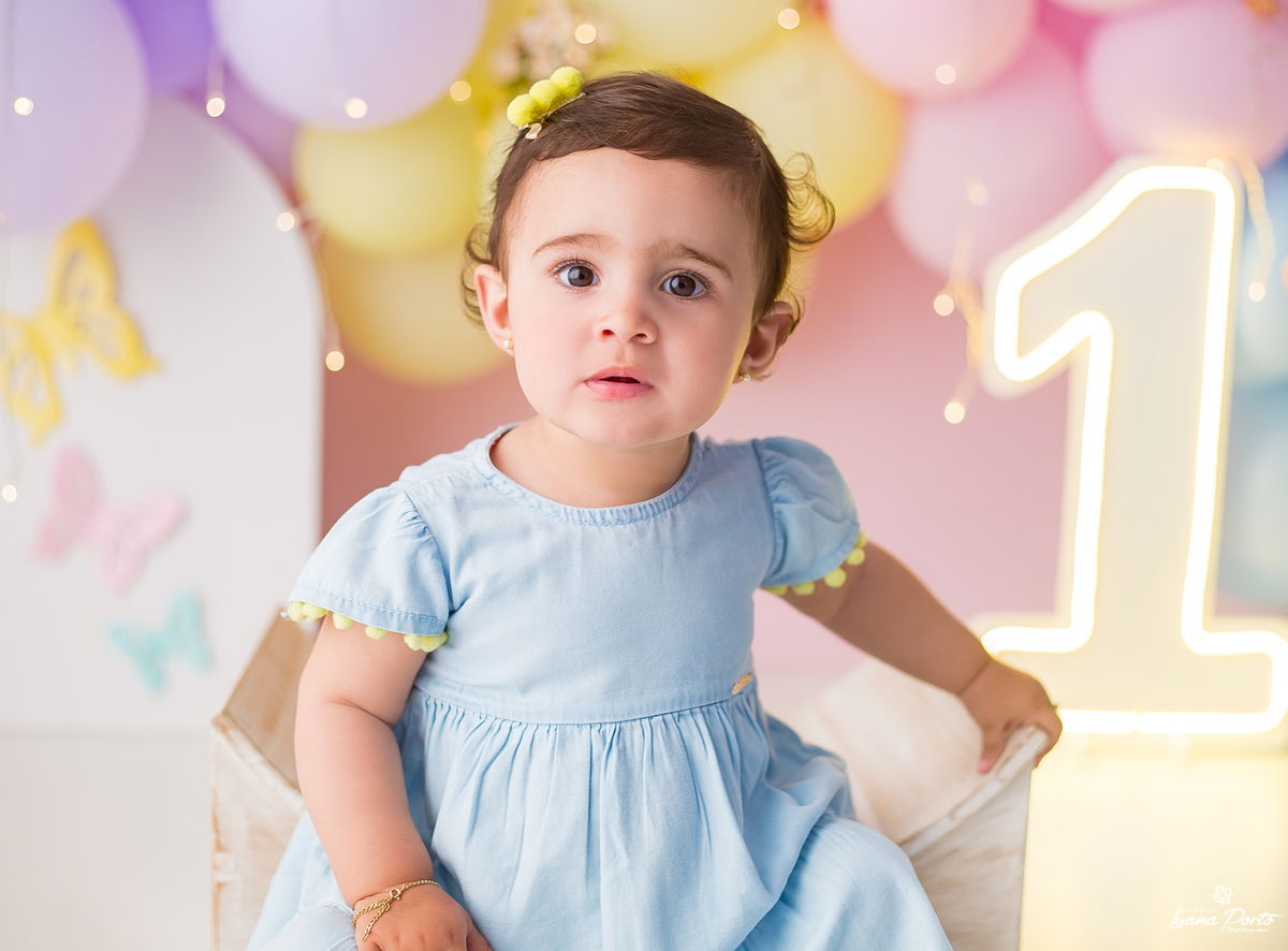 Sessao de fotos de um ano