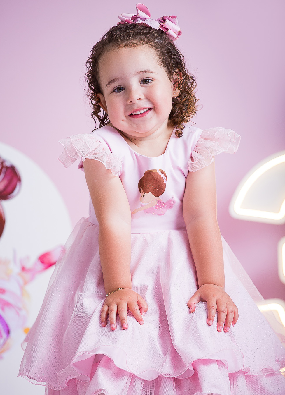 Sessao infantil bailarina