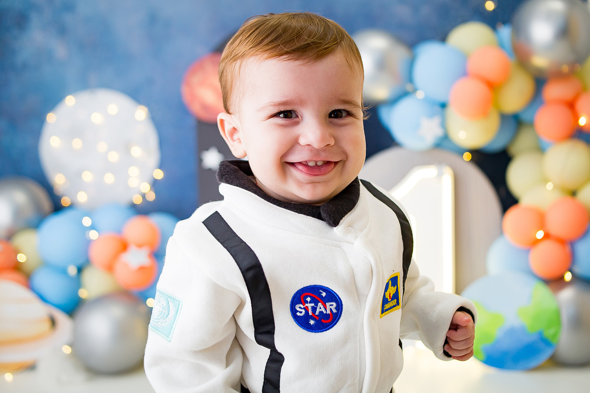 Cenário de astronauta