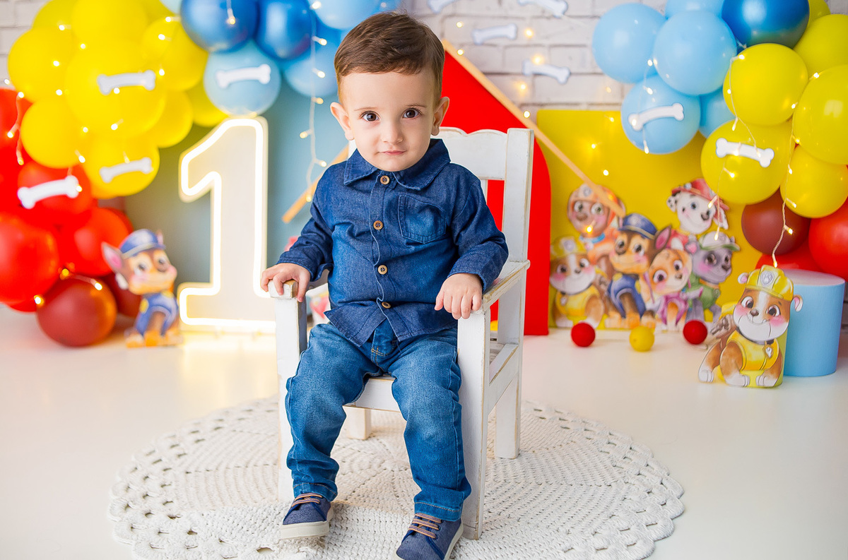 cenário da patrulha canina para fotos