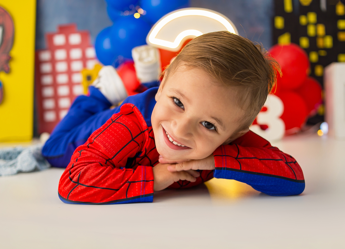 Ensaio de homem aranha