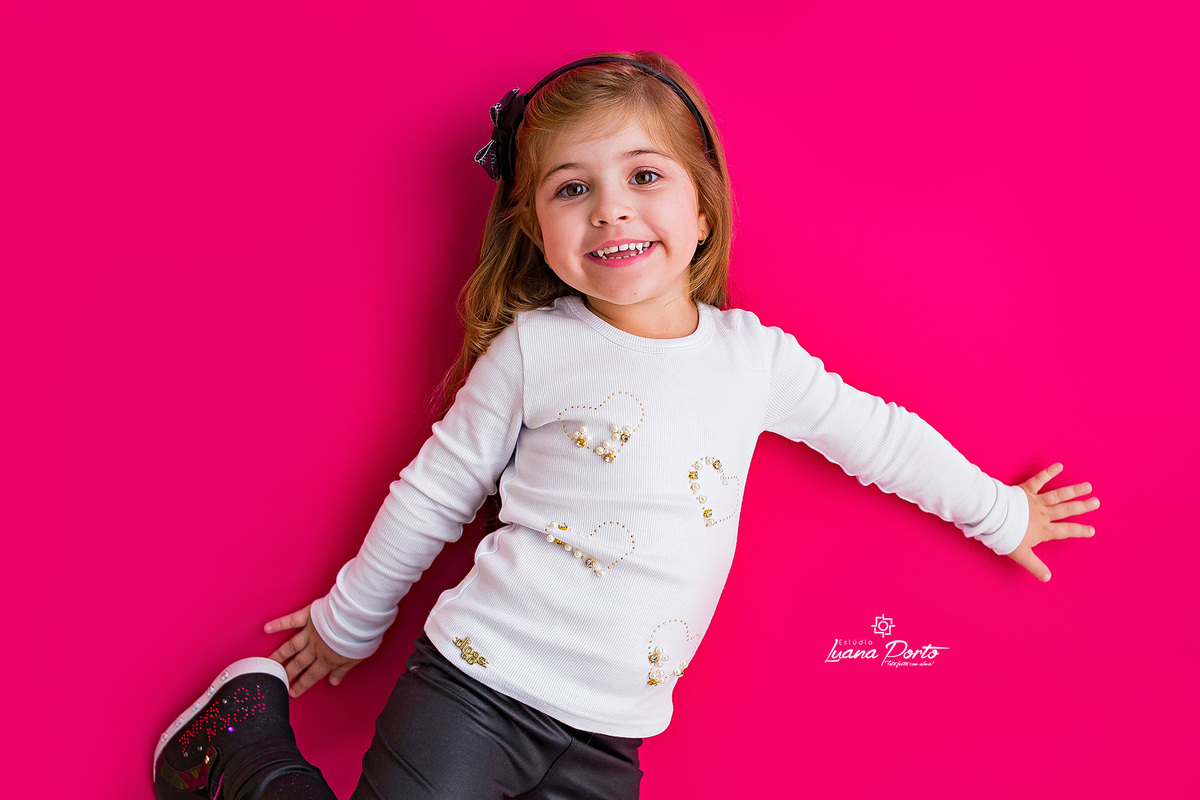 Sessão infantil em estúdio em Osório