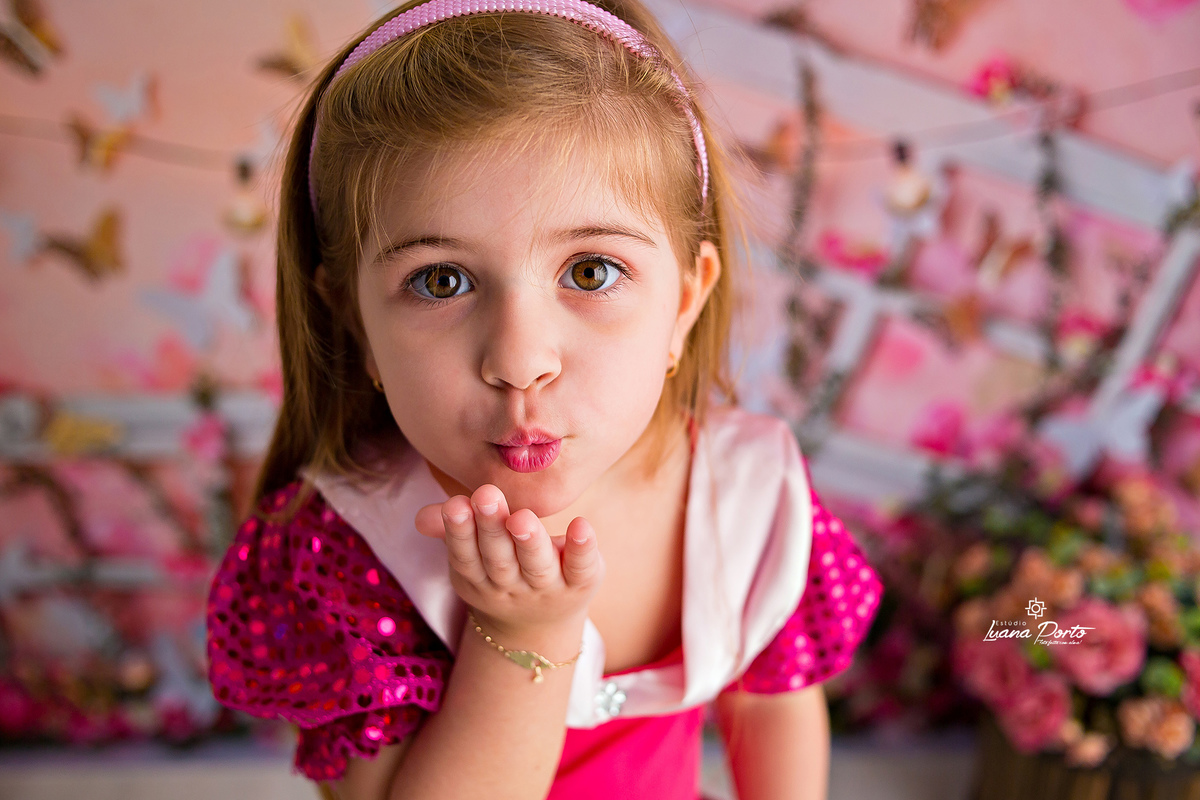 Foto de princesa em estúdio em Osório
