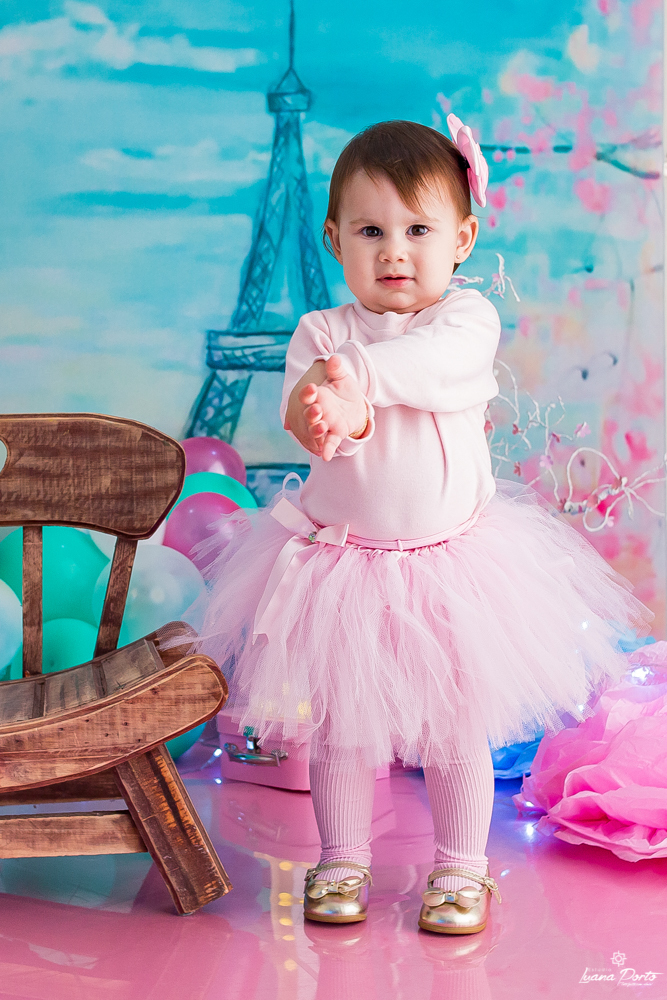 Foto de bebê em smash the cake