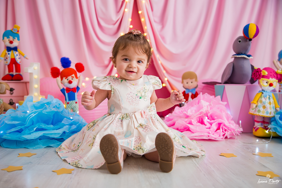 Smash tema circo rosa