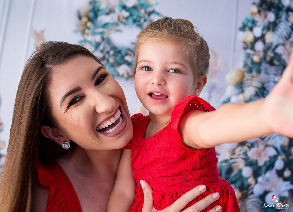 Ensaio de Família de Natal