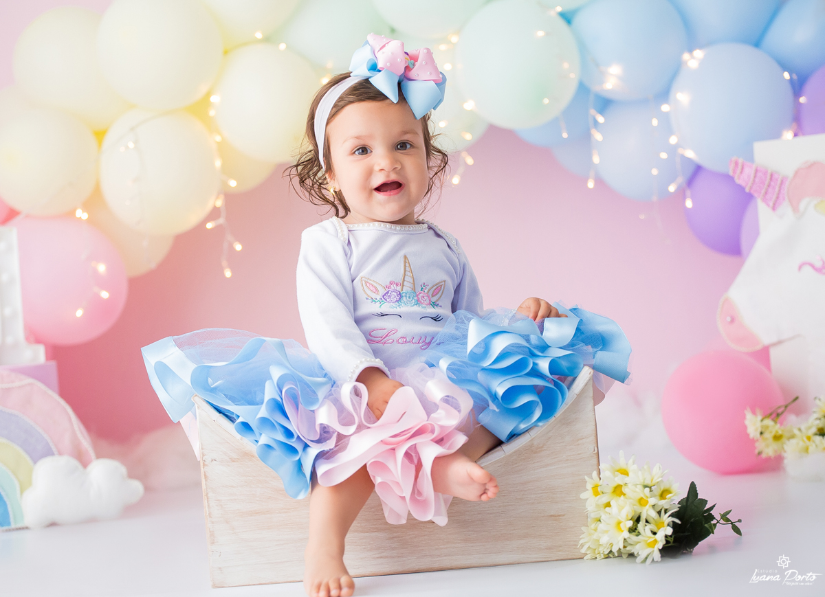 Smash the cake Unicórnio