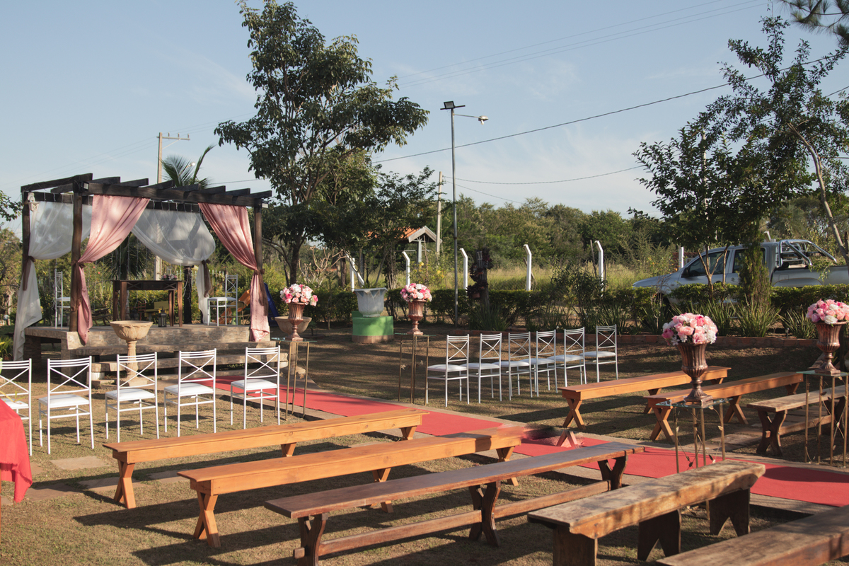 Casamento chácara são jorge - bauru