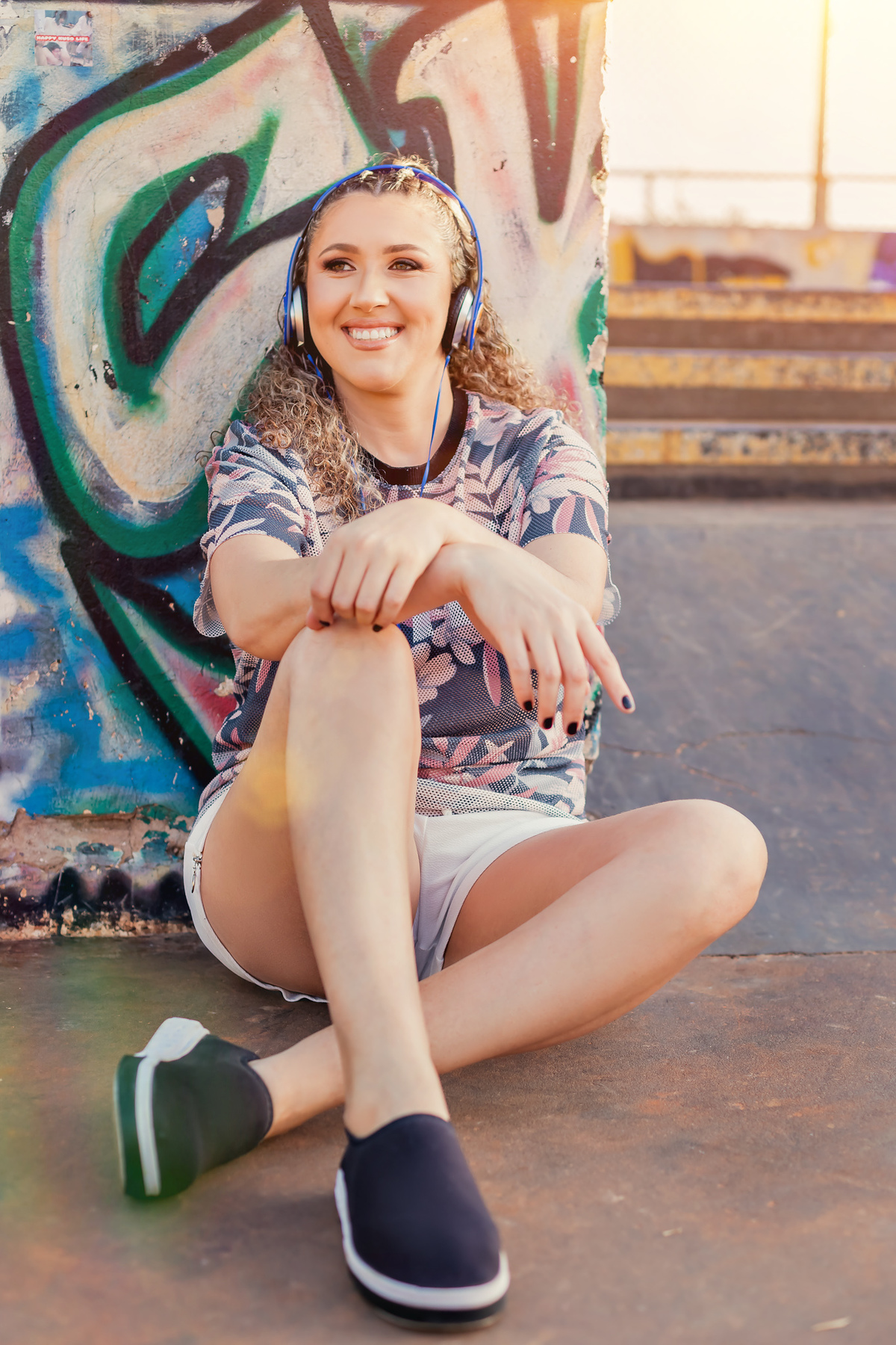 ensaio feminino - pista de skate bauru