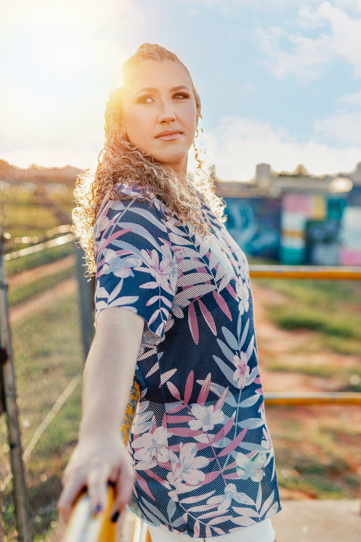 ensaio feminino - pista de skate bauru