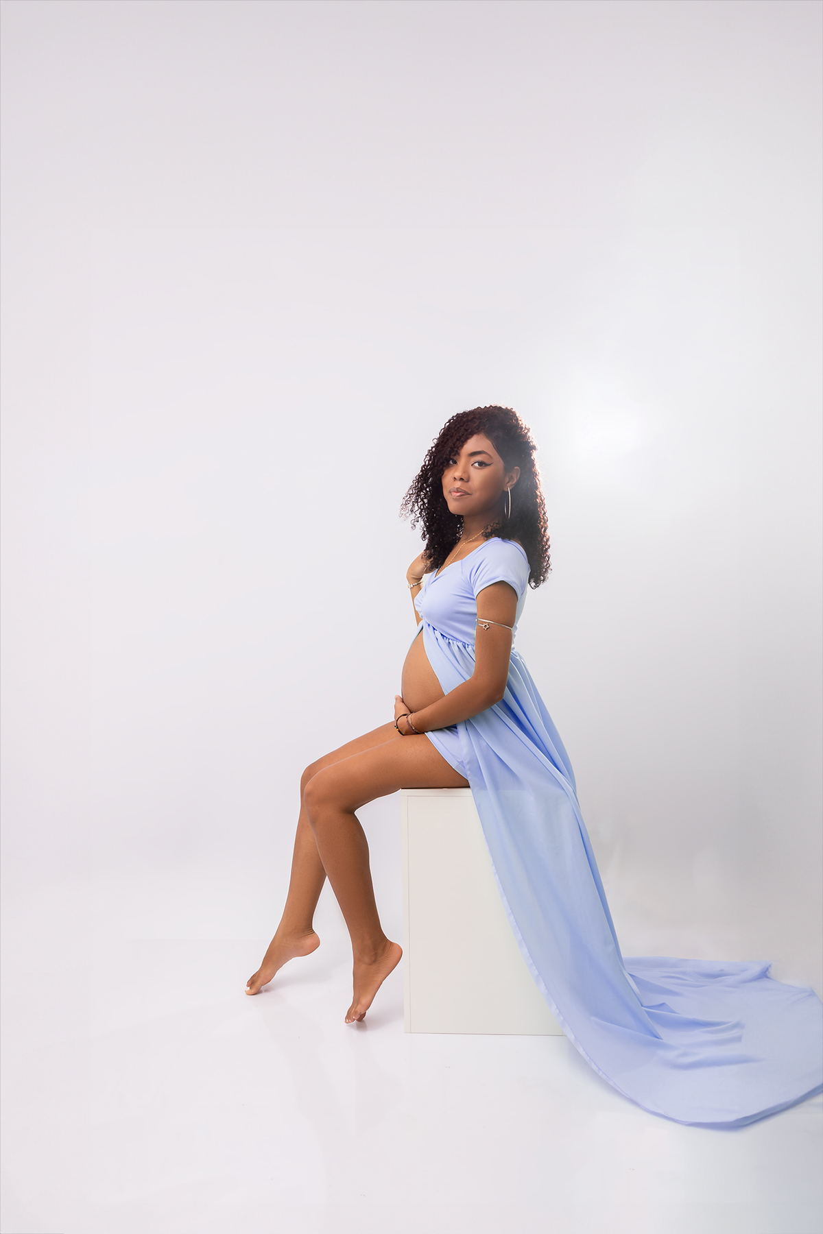 ensaio gestante estúdio bauru