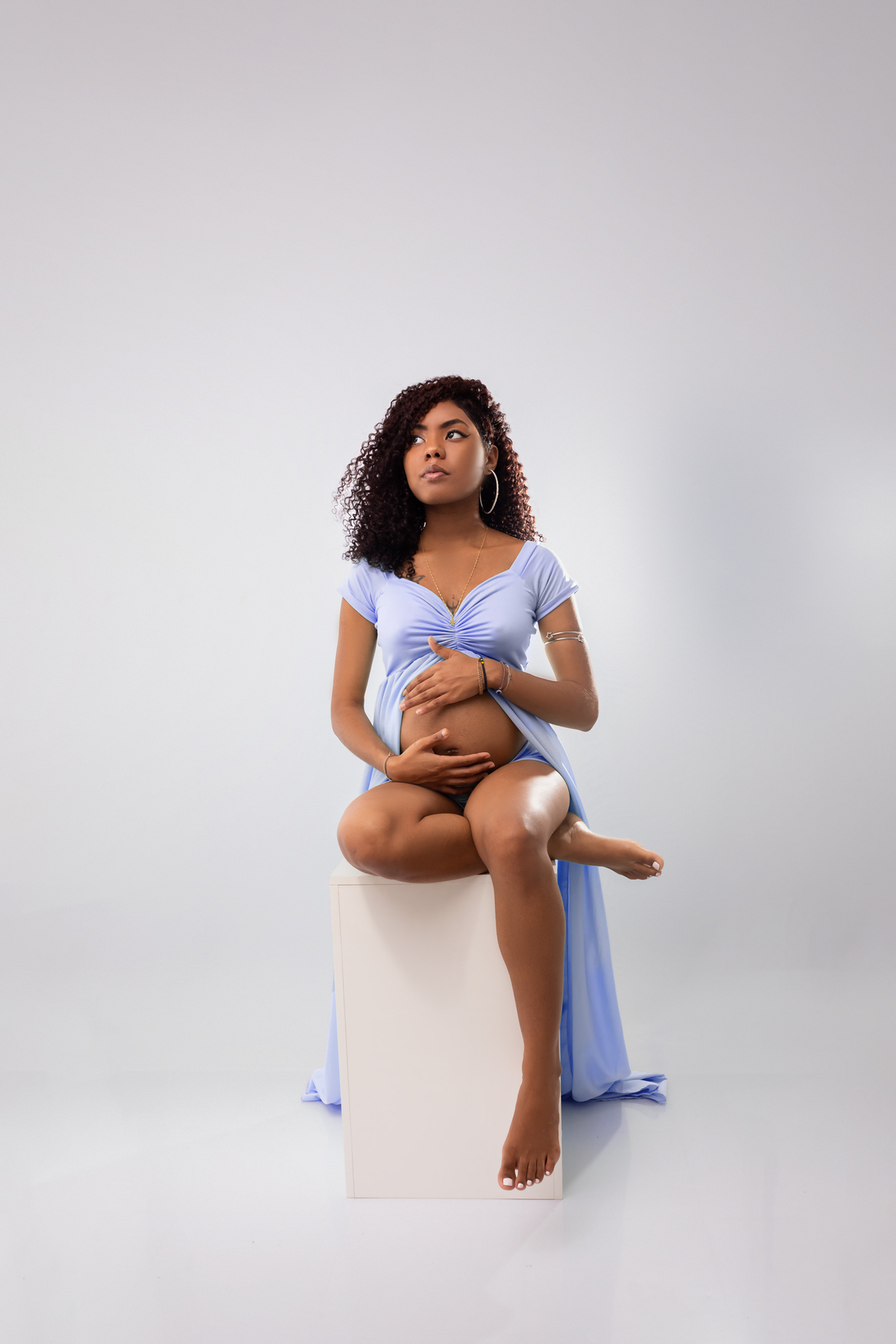 ensaio gestante estúdio bauru