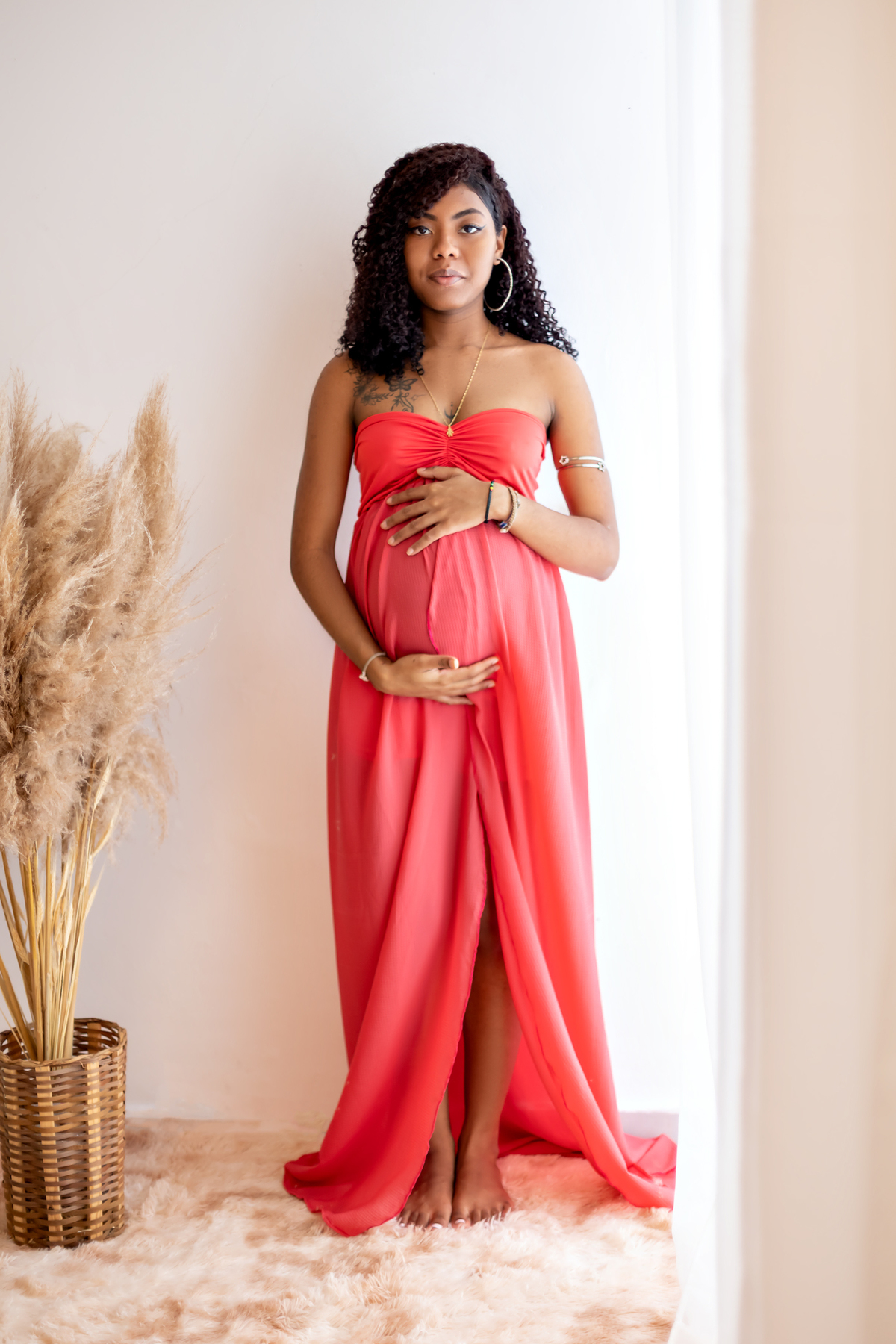 ensaio gestante estúdio bauru