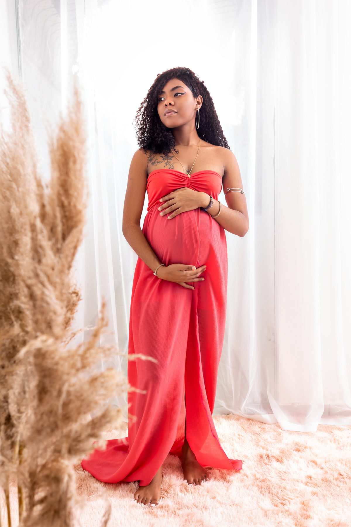 ensaio gestante estúdio bauru