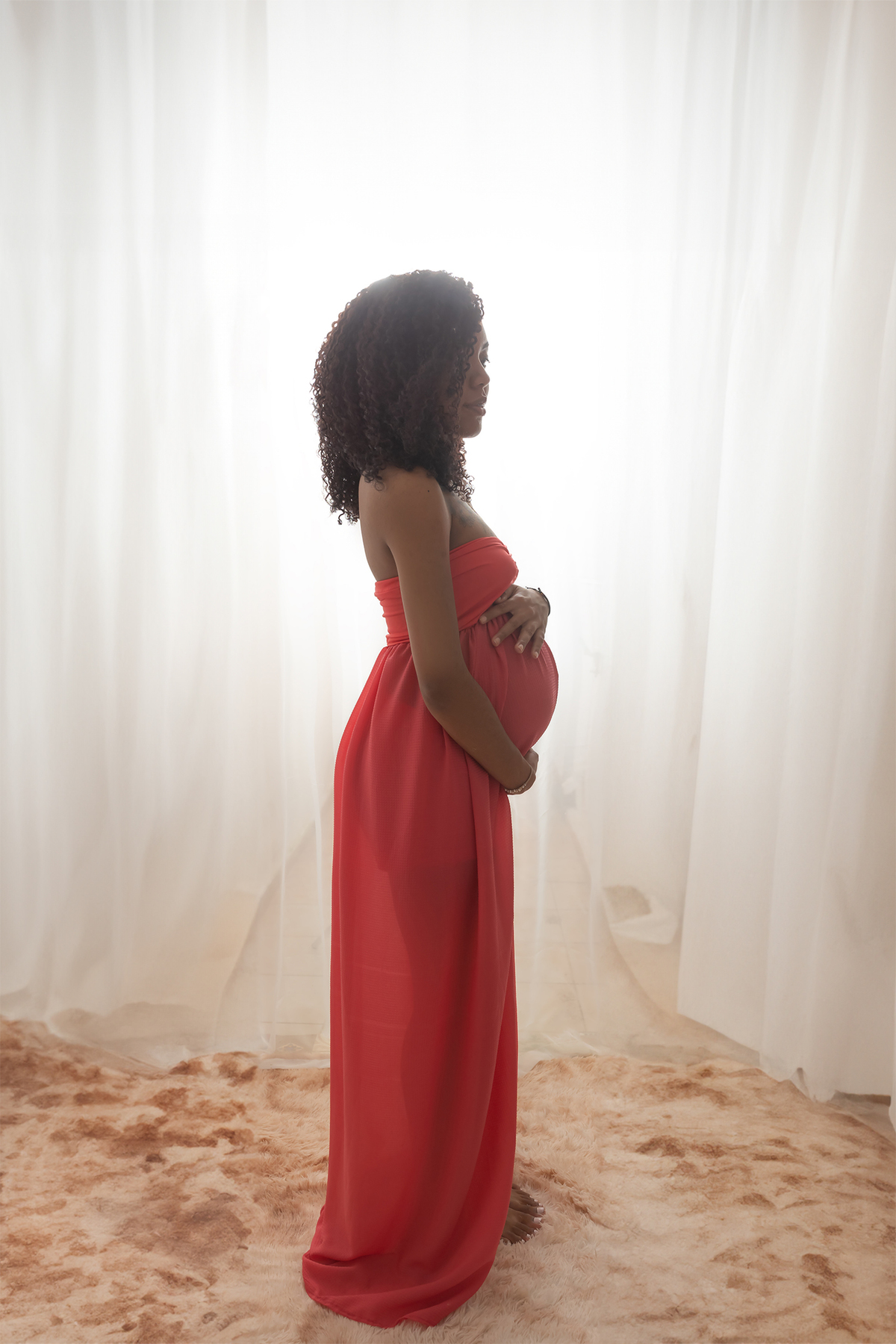 ensaio gestante estúdio bauru