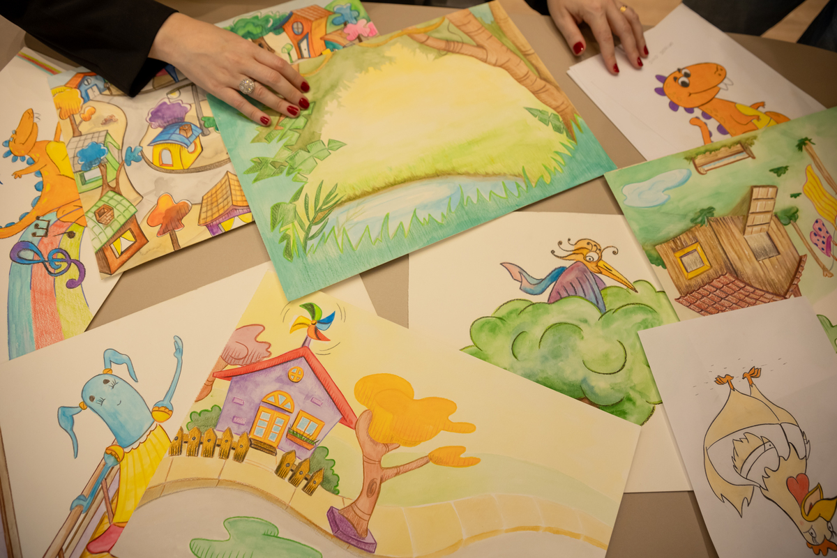 ensaio posicionamento de imagem