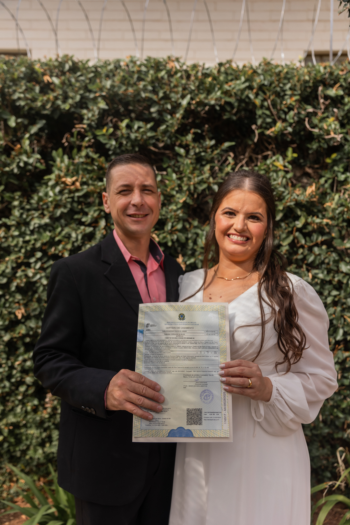 foto casamento civil bauru