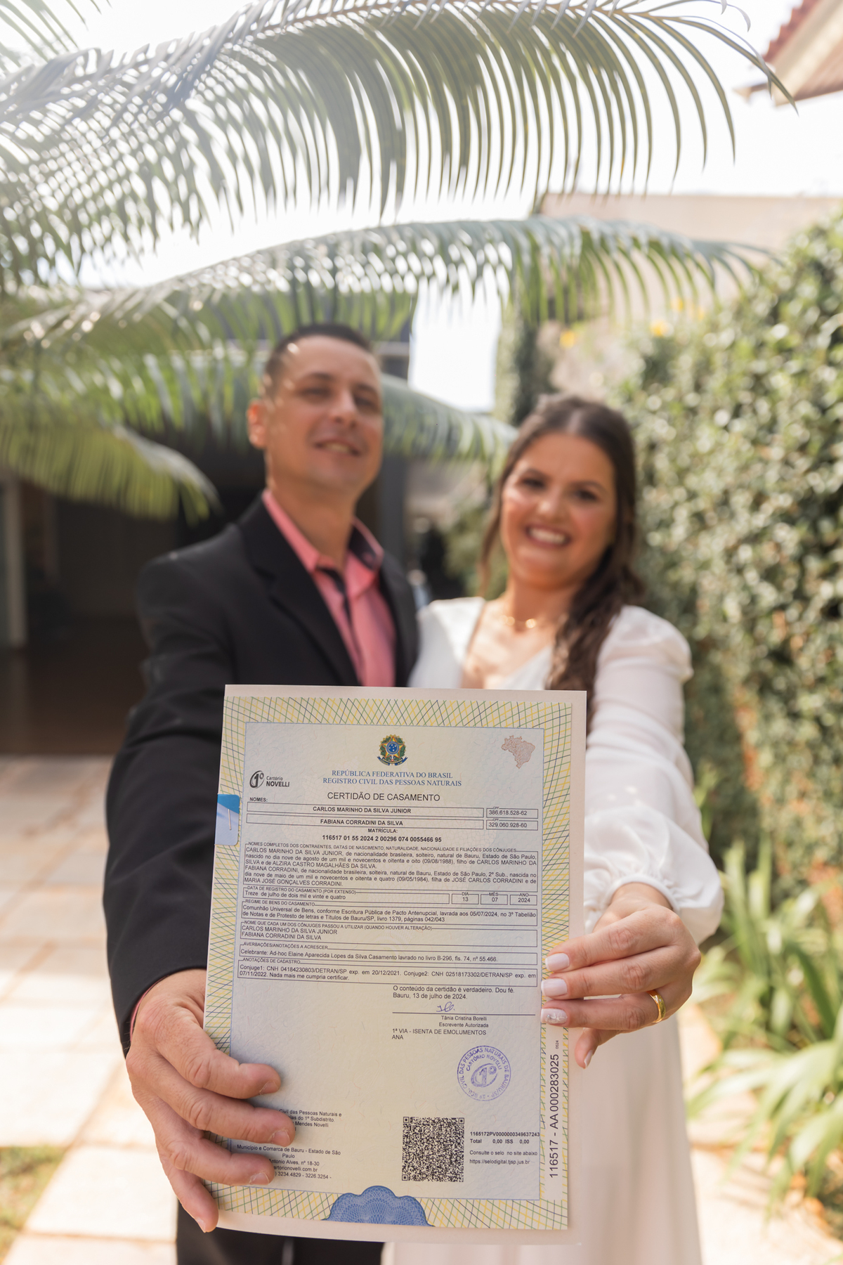 foto casamento civil bauru