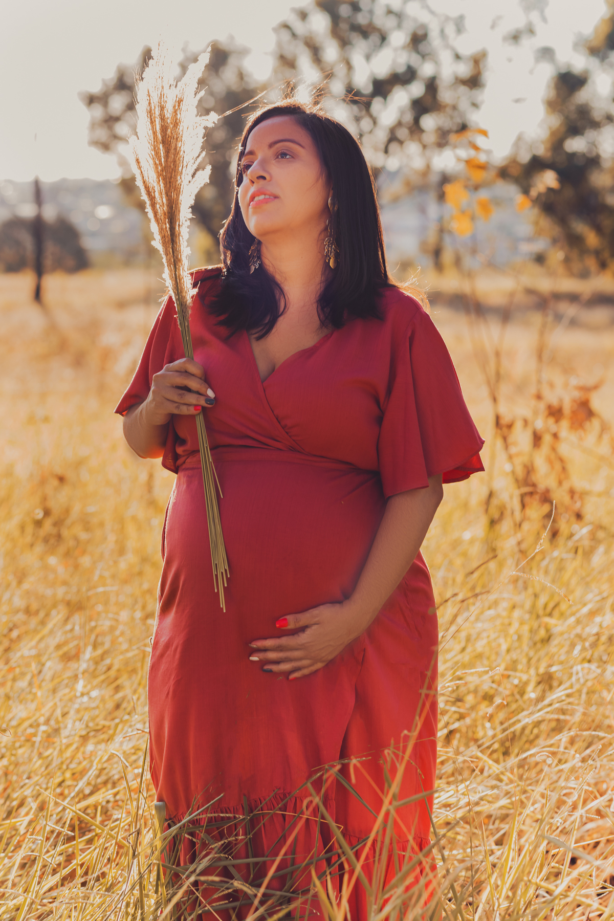 Ensaio gestante externo Bauru