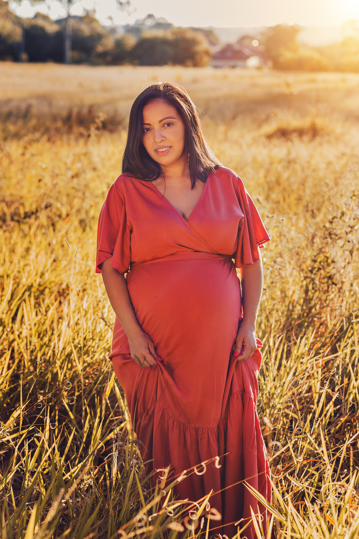 Ensaio gestante externo Bauru