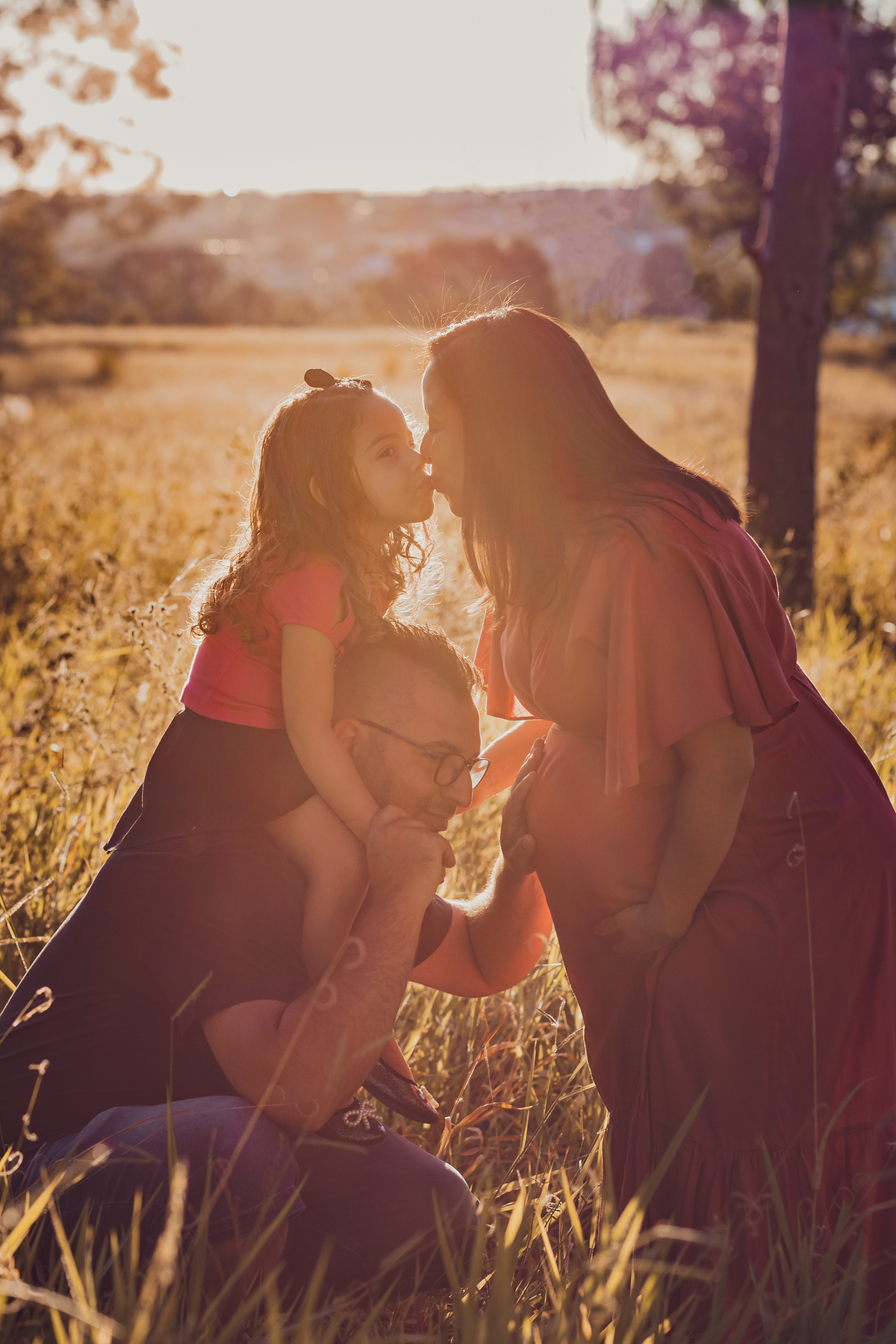Ensaio gestante externo Bauru
