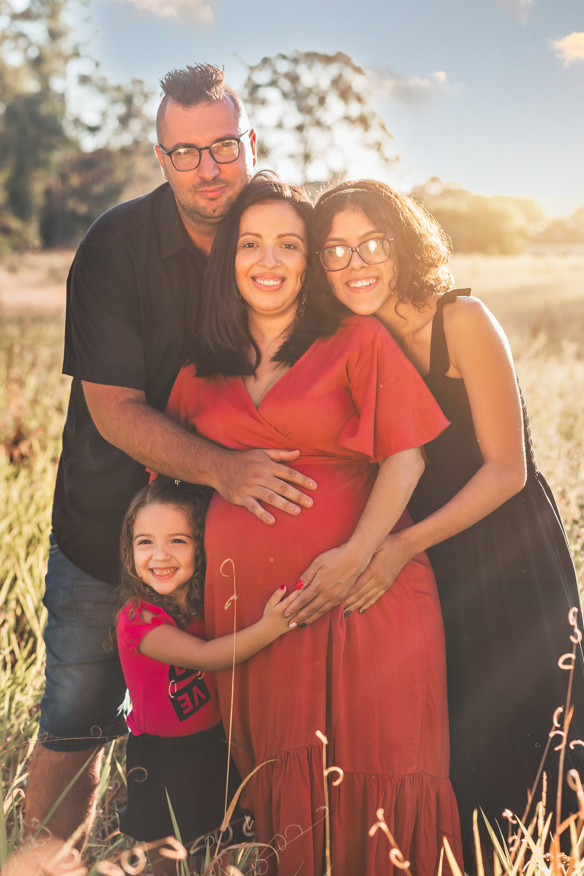 Ensaio gestante externo Bauru