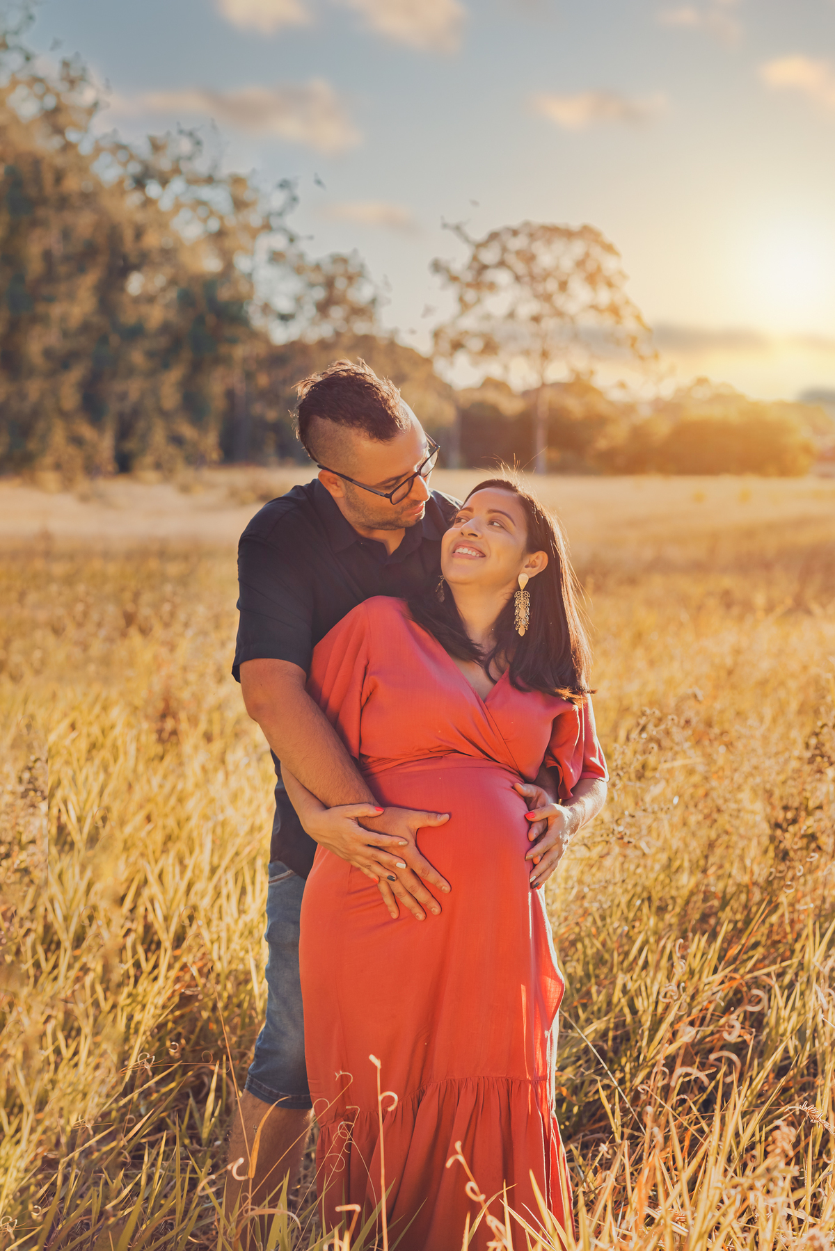 Ensaio gestante externo Bauru