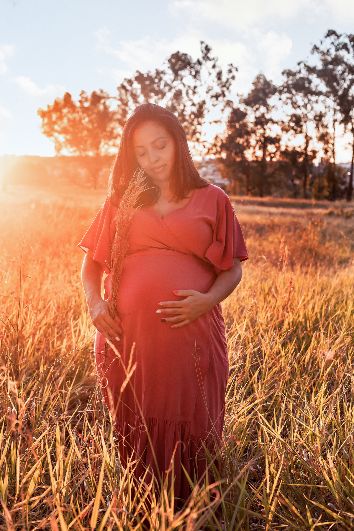 Ensaio gestante externo Bauru