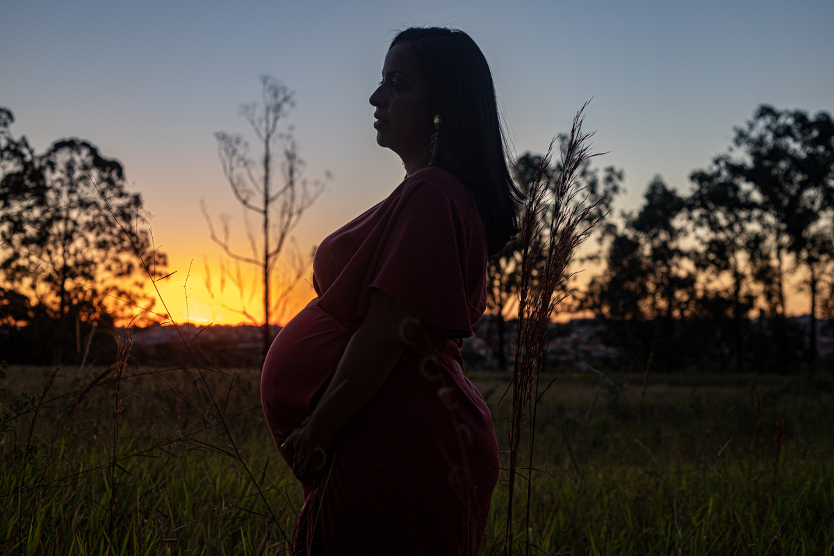 Ensaio gestante externo Bauru