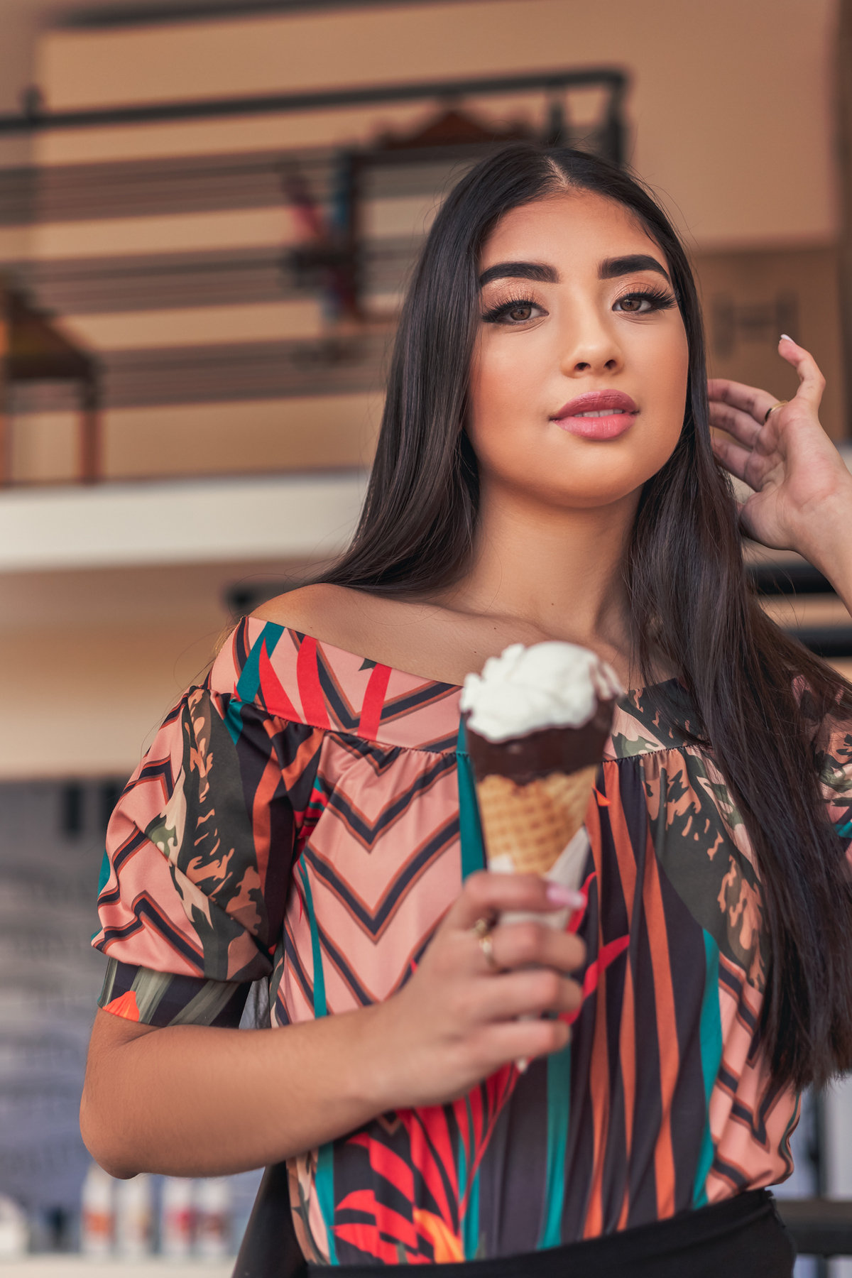 Ensaio debutante - sorveteria Bauru