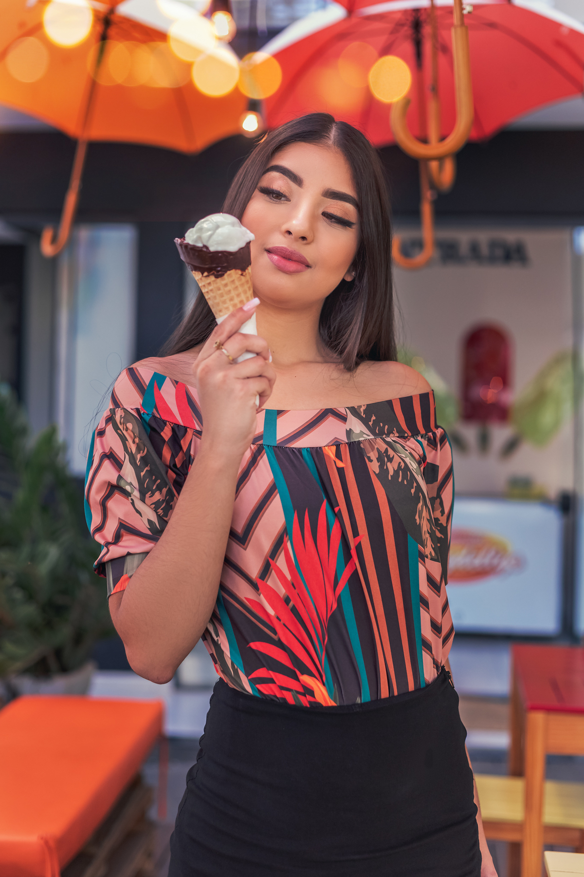 Ensaio debutante - sorveteria Bauru