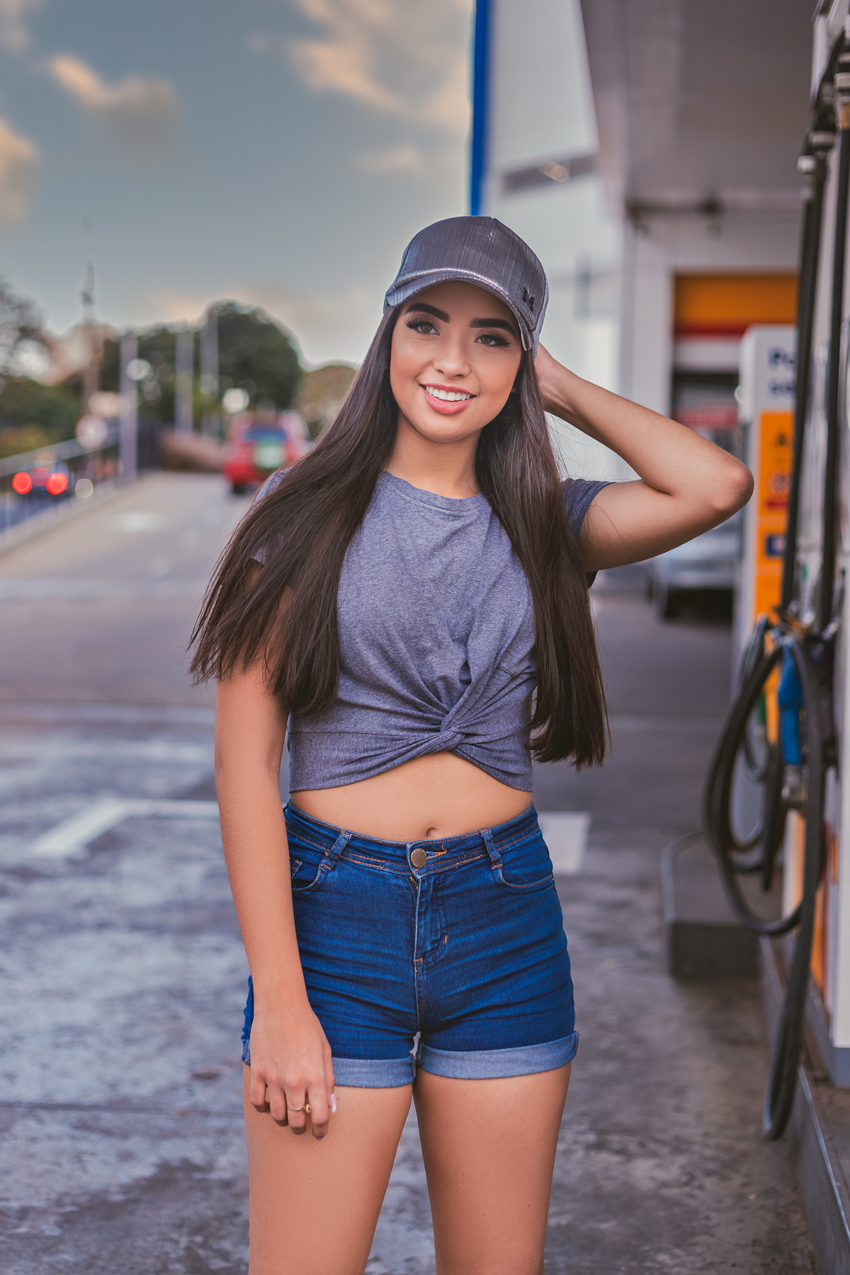 Ensaio debutante - posto de gasolina em BAURU 