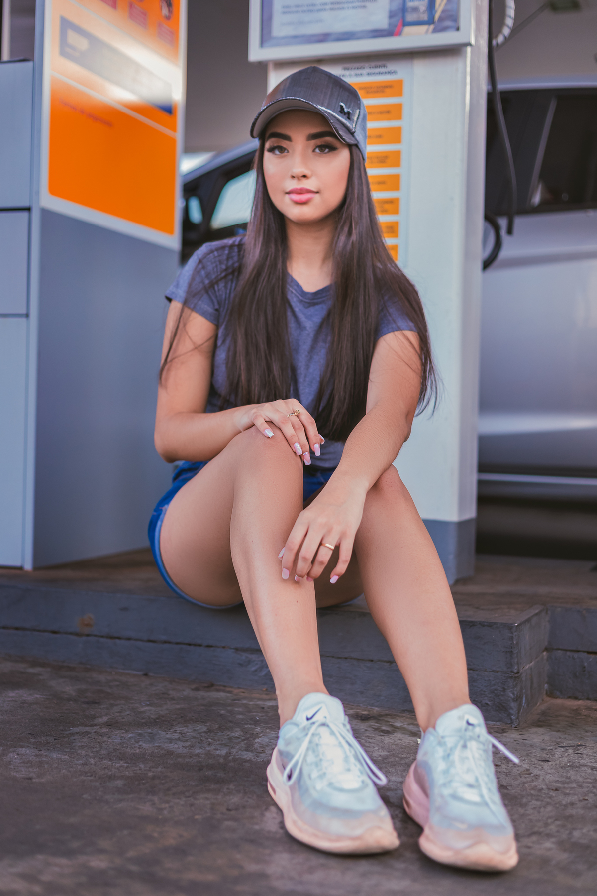 Ensaio debutante - posto de gasolina em BAURU 