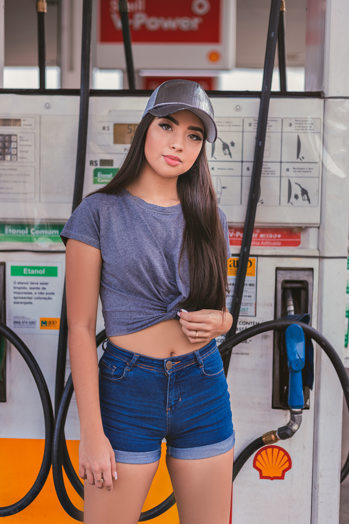 Ensaio debutante - posto de gasolina em BAURU 