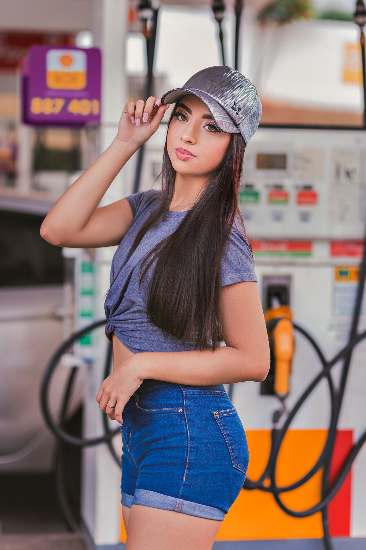 Ensaio debutante - posto de gasolina em BAURU 